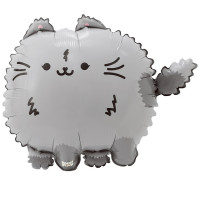 Шар ПушМяу Кошка серая (52 см) Шар ПушМяу Кошка серая (52 см)