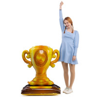 Шар ходячая фигура, Кубок золотой (106 см) Шар ходячая фигура, Кубок золотой (106 см)