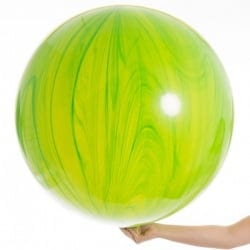Большой шар Агат Green желто-зелёный (80 см)