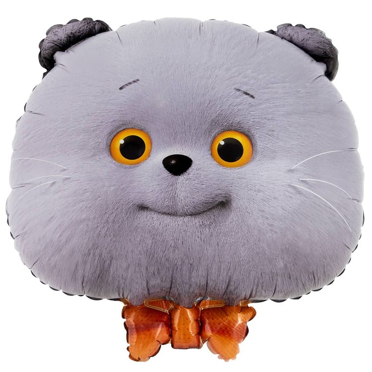 Шар Кот Басик голова (40см)