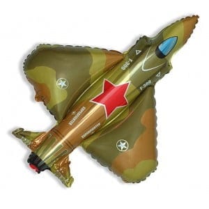 Шар Военный Истребитель (99см)