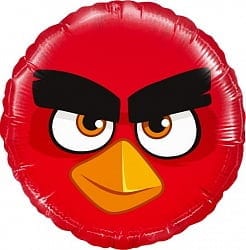 Шар круг Angry Birds Красный