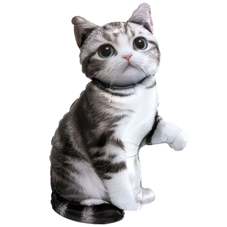 Шар Кот дымчатый (107 см)