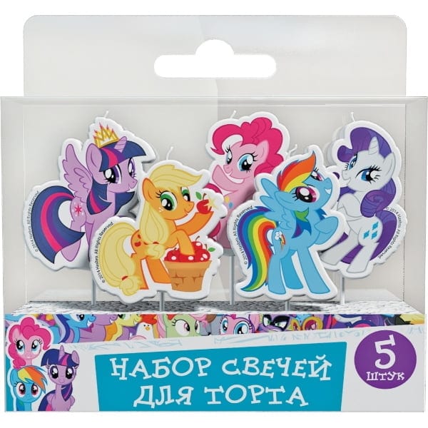 Свечи для торта Пони