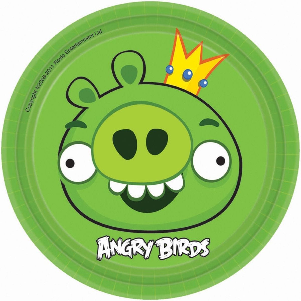 Тарелки Angry Birds 8шт 17 см