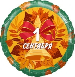 Шар круг 1 сентября, день знаний