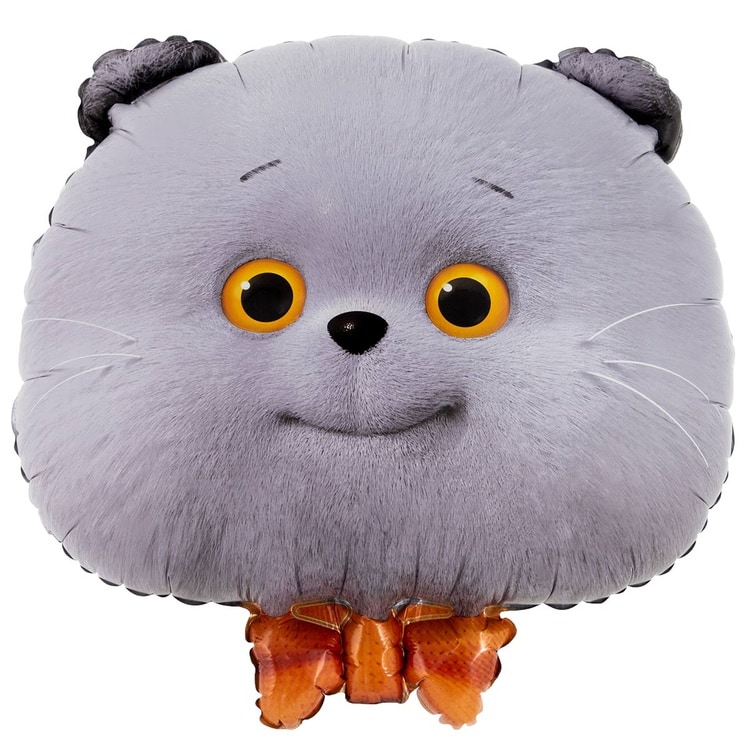 Шар Кот Басик голова (40см)