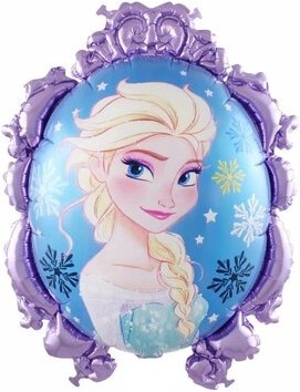 Шар (69 см) Зеркало, Холодное сердце, Эльза