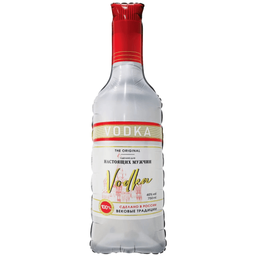 Шар (94 см) Бутылка, Водка для настоящих мужчин