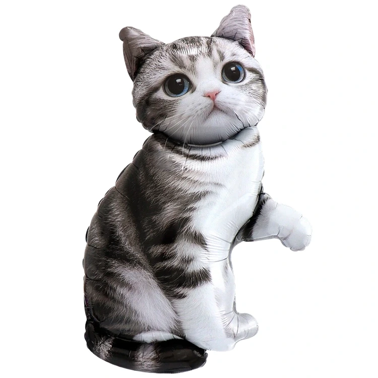 Шар Кот дымчатый (107 см)